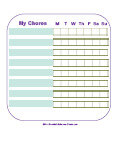 chore chart